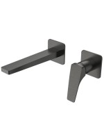 Смеситель для раковины Vincea Puro VBFW-5P01GM С ВНУТРЕННЕЙ ЧАСТЬЮ, вороненая сталь