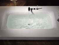 Стальная ванна Bette BetteLux 3441-000 AS 180x80 см, встраиваемая, белая, с шумоизоляцией