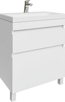 Тумба с раковиной IDDIS Zodiac 60 напольная, с ящиками