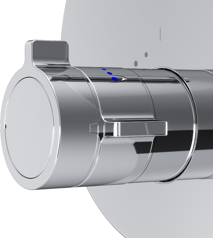 Термостатический смеситель встраиваемый AM.PM X-Joy F85A45600 С ВНУТРЕННЕЙ ЧАСТЬЮ, хром
