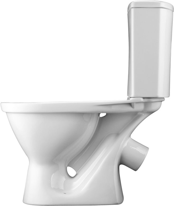 Унитаз-компакт напольный Santek Алькор 1WH302140 косой выпуск