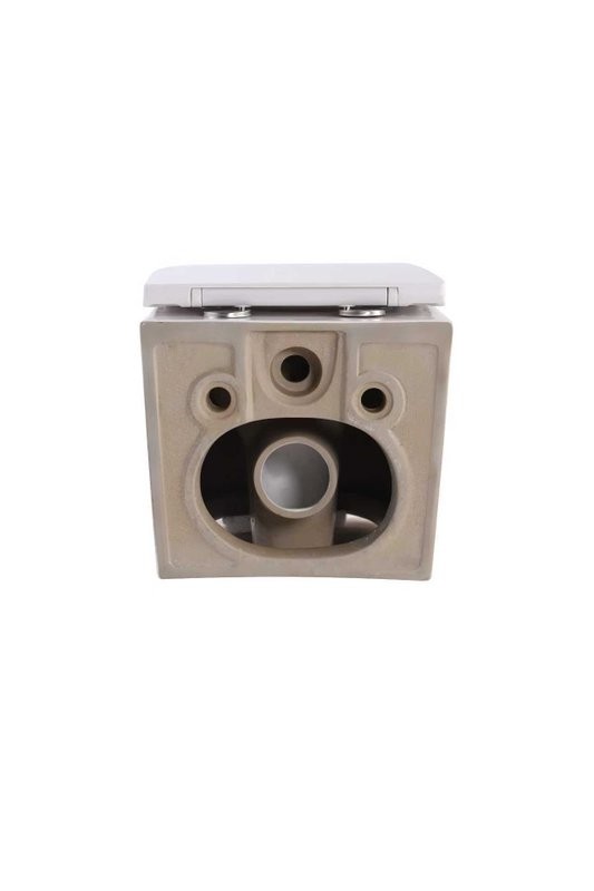 Унитаз подвесной SantiLine SL-5008 с микролифтом, безободковый