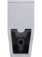 Унитаз-моноблок напольный SantiLine SL-5029 белый, микролифт