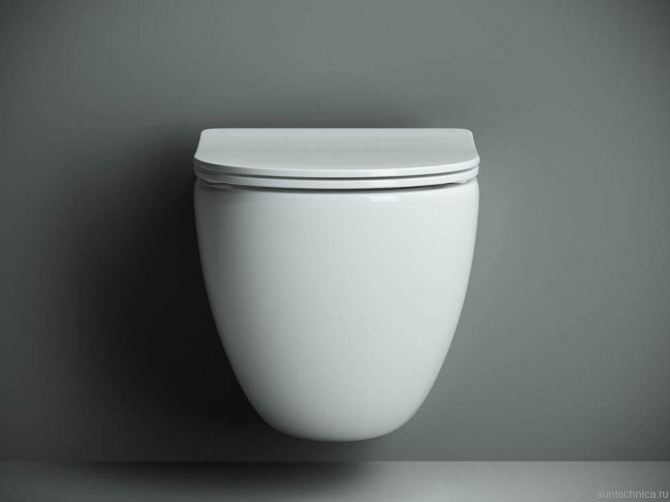 Унитаз подвесной Ceramicanova Mono CN1905 безободковый