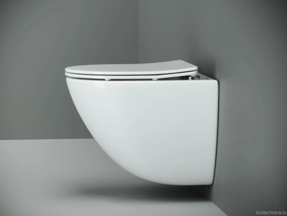 Унитаз подвесной Ceramicanova Mono CN1905 безободковый