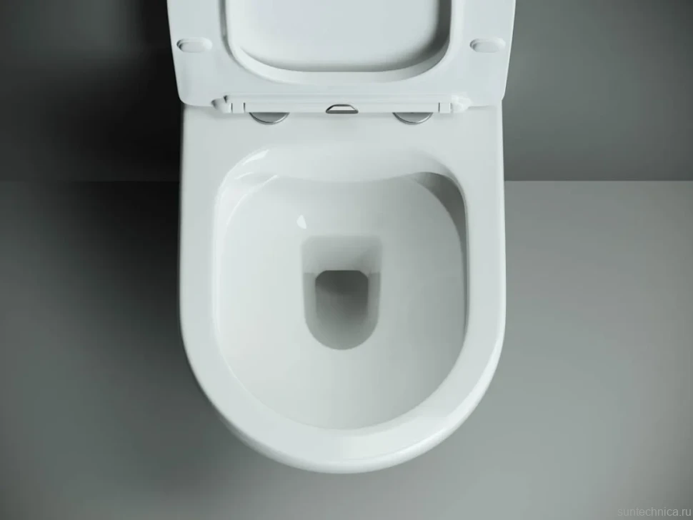 Унитаз подвесной Ceramicanova Mono CN1905 безободковый