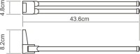 Полотенцедержатель Wasserkraft Lopau K-6031