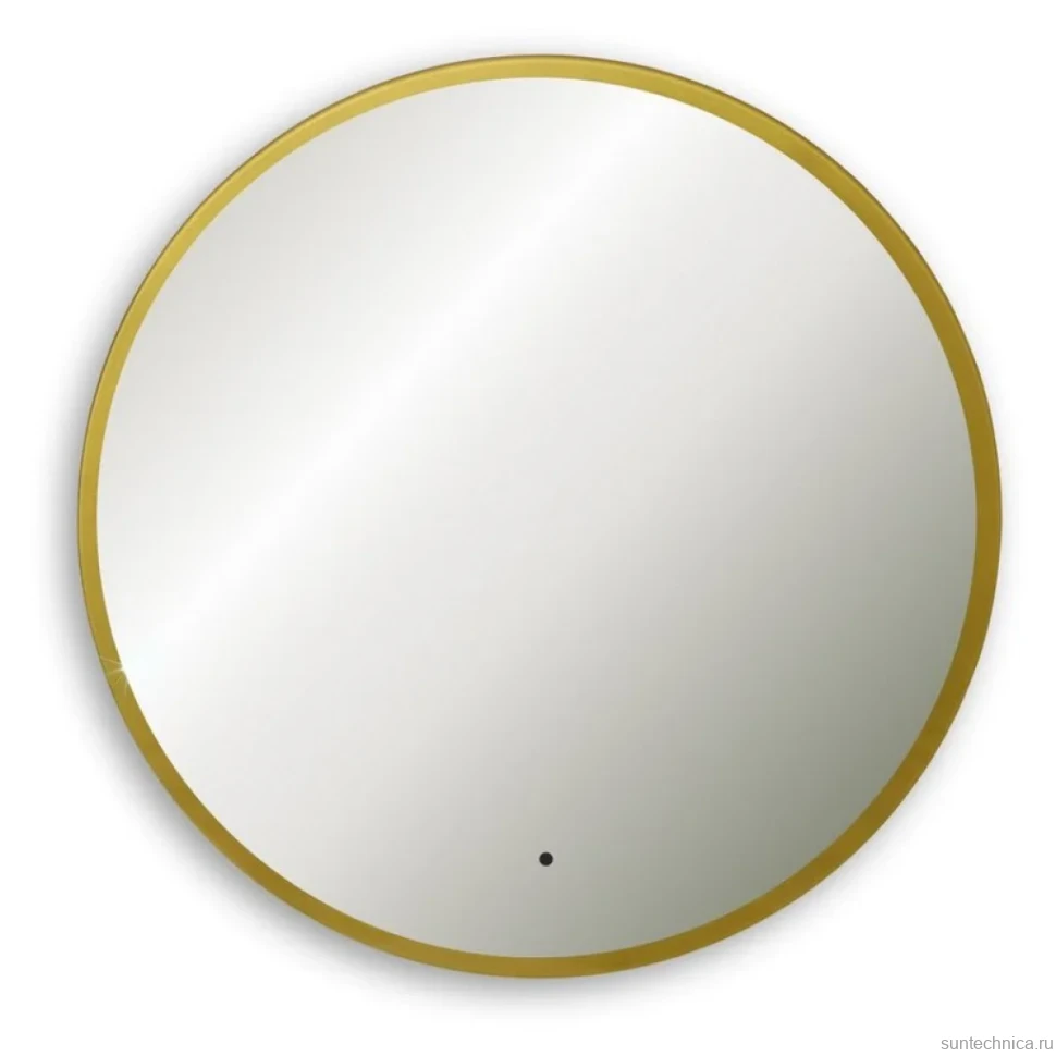 Зеркало круглое Abber Mond AG6204SCGL-1.0 100 см, с подсветкой, золото