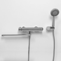 Смеситель с длинным изливом для ванны Wasserkraft Berkel 4802L Смеситель с длинным изливом для ванны Wasserkraft Berkel 4802L