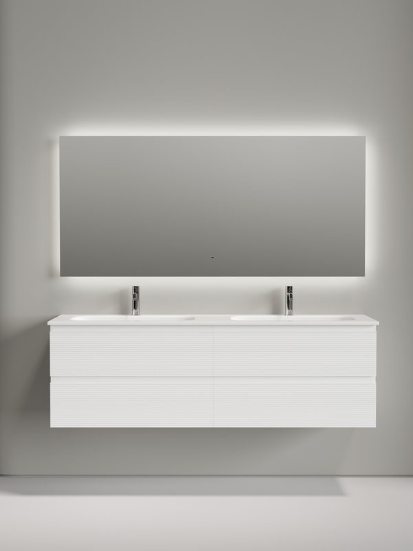 Мебель для ванной комнаты Sancos Folk 160 подвесная, bianco, раковина CN7023