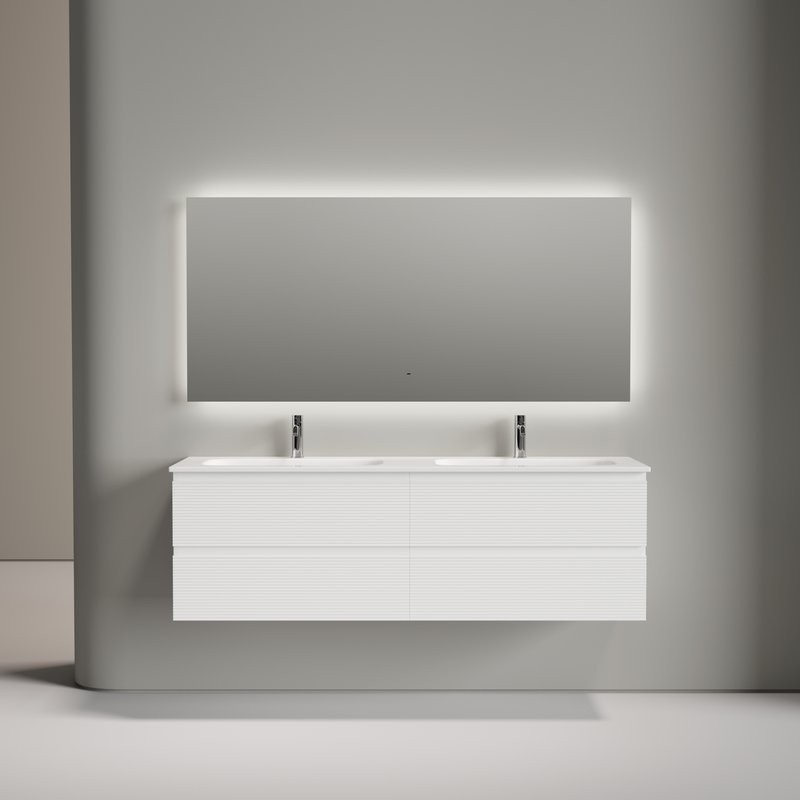 Мебель для ванной комнаты Sancos Folk 160 подвесная, bianco, раковина CN7023