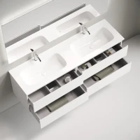 Мебель для ванной комнаты Sancos Folk 160 подвесная, bianco, раковина CN7023