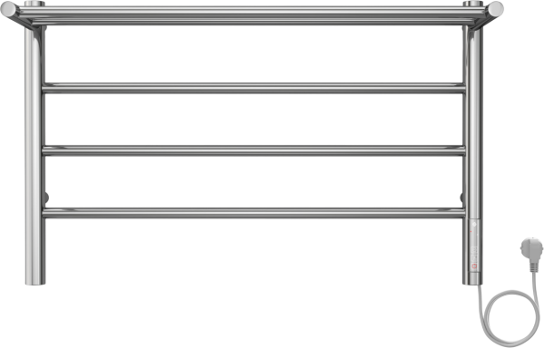 Полотенцесушитель электрический Terminus Аврора П4 700х450, с полкой