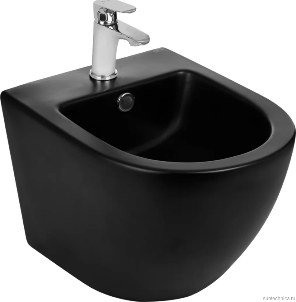 Биде подвесное Weltwasser WW Merzbach 005 MT-BL черное матовое