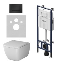 Комплект 5 в 1 AM.PM Gem IS100238.901701 с сиденьем микролифт