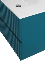 Тумба с раковиной Art&Max Elegant 60 подвесная, аквамарин