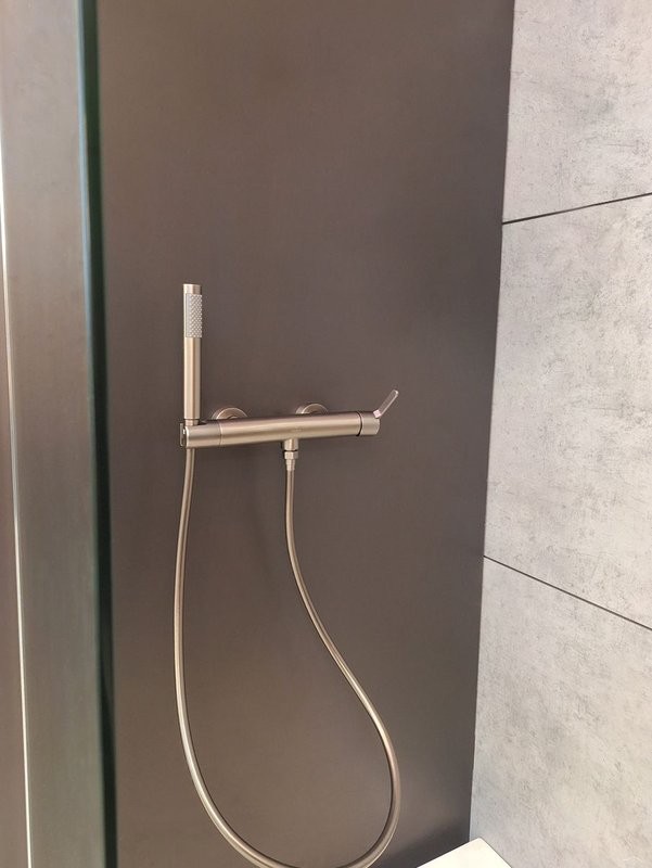 Смеситель для душа AltroBagno Unione AltroBagnoUnione030604GM оружейная сталь