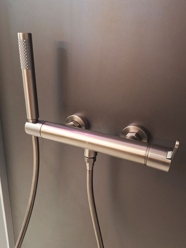 Смеситель для душа AltroBagno Unione AltroBagnoUnione030604GM оружейная сталь