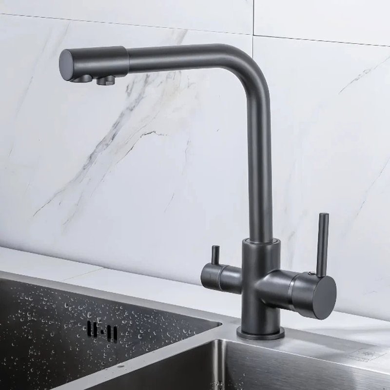 Смеситель для кухни BOCH MANN Laura GR BM10425 серый