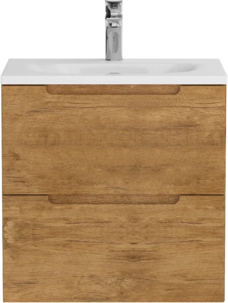 Тумба с раковиной BelBagno Etna 39 50 rovere nature, раковина BB-8099-3-50