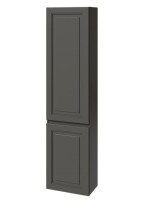 Шкаф-пенал для ванной Caprigo Wales 40 L графит