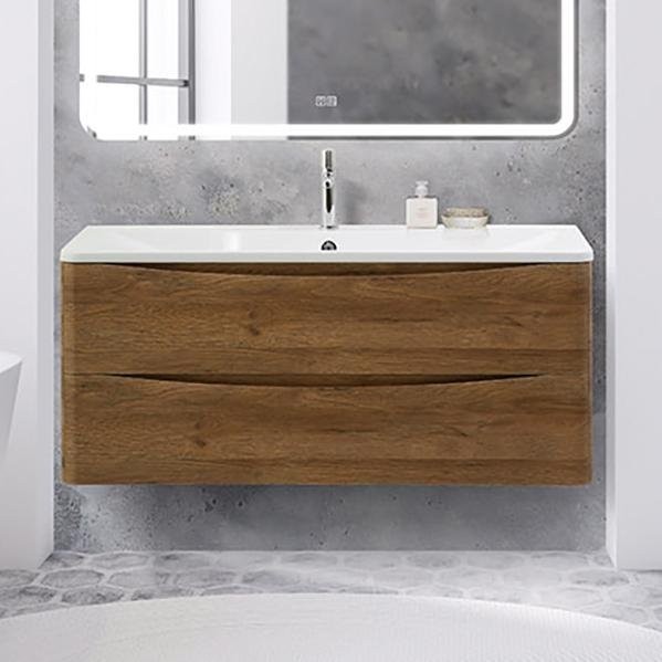 Тумба под раковину BelBagno Acqua 120 подвесная, rovere rustico