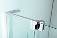 Душевой уголок Cezares Slider A 2 100/110 C Cr профиль хром, стекло прозрачное