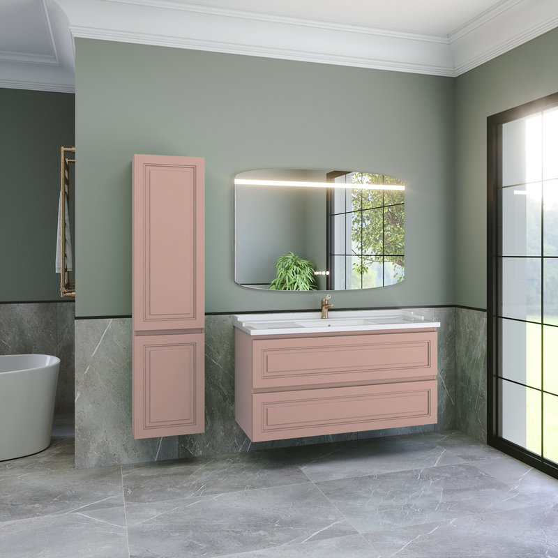 Тумба с раковиной Caprigo Wales 120 пудра