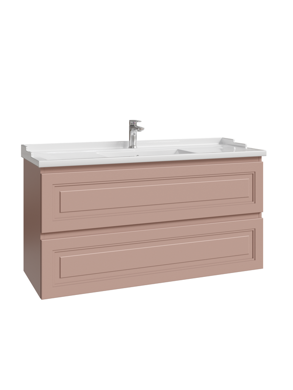 Тумба с раковиной Caprigo Wales 120 пудра