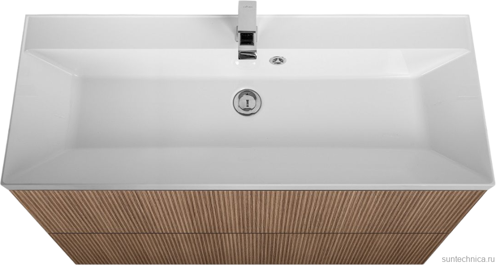 Мебель для ванной комнаты Art&Max Verona-Push 100 подвесная, kadena wood