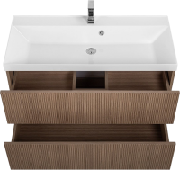 Мебель для ванной комнаты Art&Max Verona-Push 100 подвесная, kadena wood