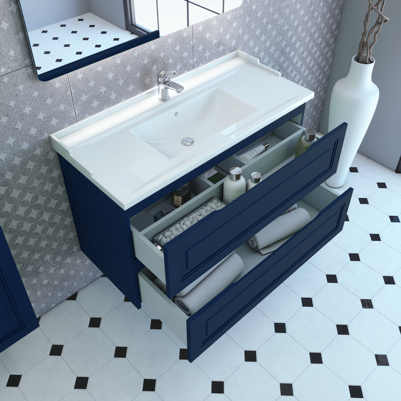 Мебель для ванной комнаты Caprigo Wales Смальти 100 океания