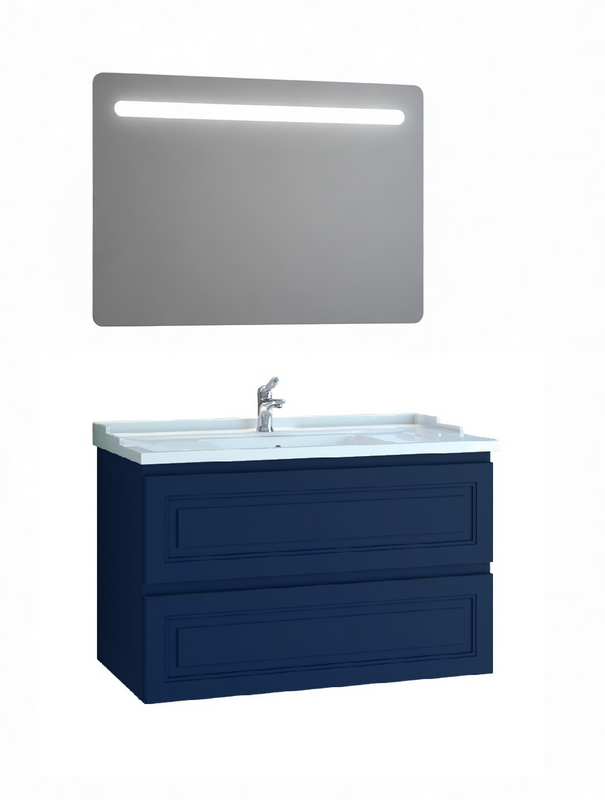 Мебель для ванной комнаты Caprigo Wales Смальти 100 океания