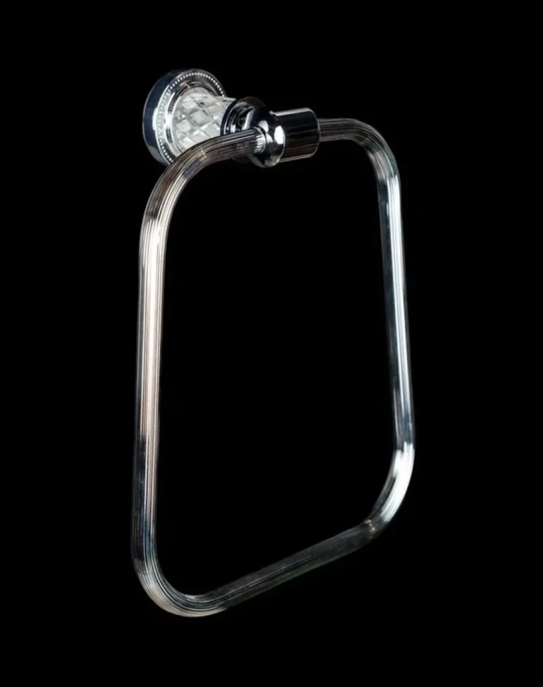 Полотенцедержатель Boheme Murano Cristal 10905-CRST-CH хром
