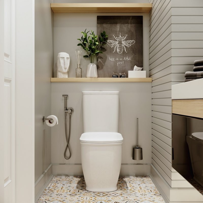 Унитаз-компакт напольный Lavinia Boho Bell Pro 3301001N с микролифтом