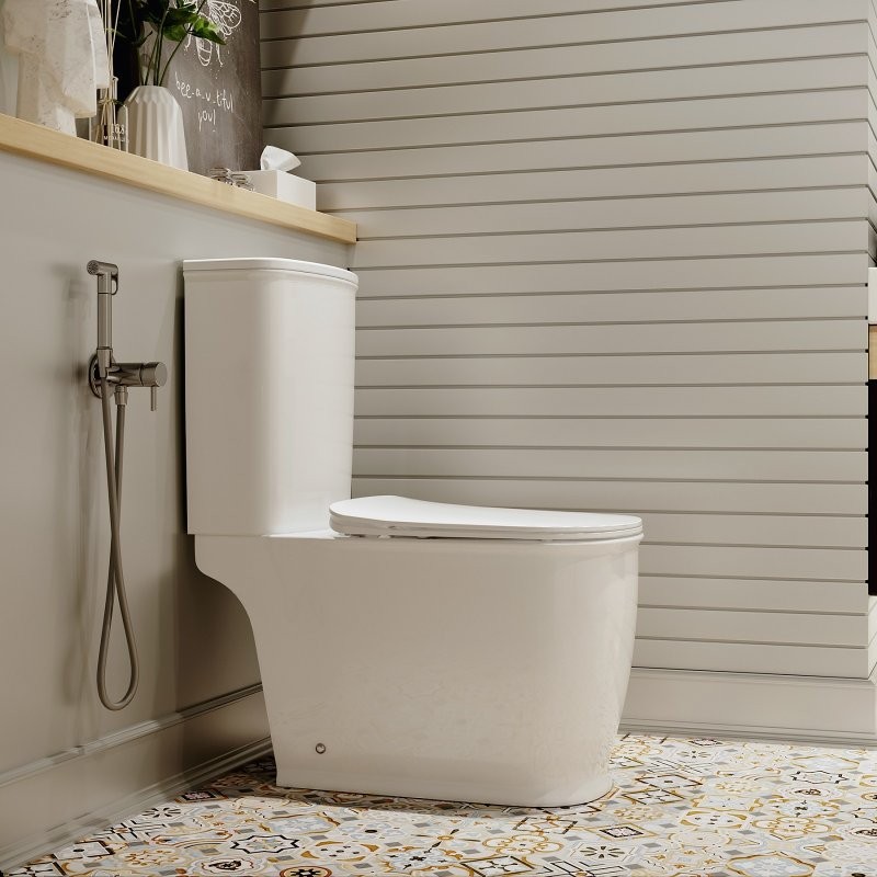 Унитаз-компакт напольный Lavinia Boho Bell Pro 3301001N с микролифтом