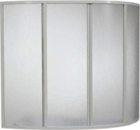 Шторка на ванну Bas Лагуна 4 ств., пластик