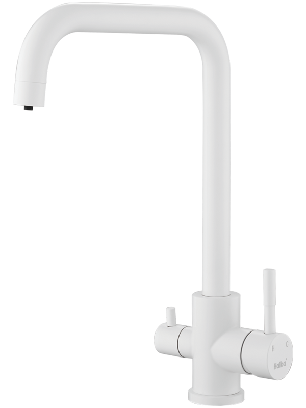 Смеситель для кухни Haiba HB43829-8 белый