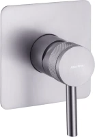 Встраиваемый смеситель для душа и ванны Allen Brau Priority X1 5.31012-BN С ВНУТРЕННЕЙ ЧАСТЬЮ, брашированный никель