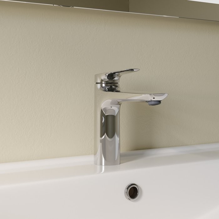 Смеситель для раковины IDDIS ZDXSB00i01 глянцевый хром