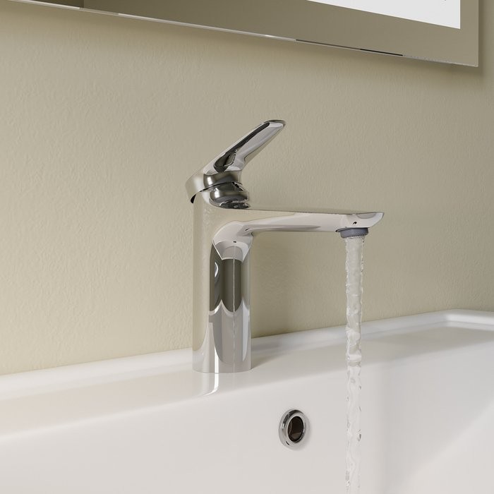 Смеситель для раковины IDDIS ZDXSB00i01 глянцевый хром