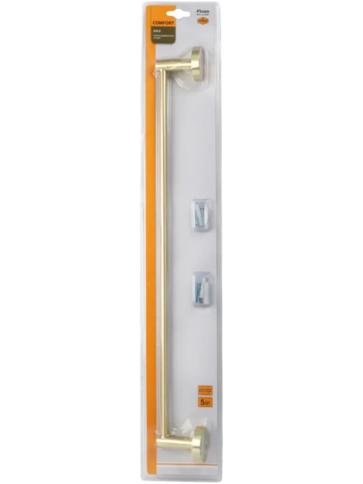 Полотенцедержатель Fixsen Comfort Gold FX-87001 золото сатин