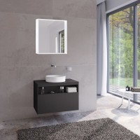 Тумба под раковину Keuco Stageline 32863 80 см, вулканит