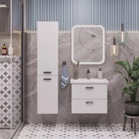 Тумба под раковину SanStar Gretta 60 подвесная, белая