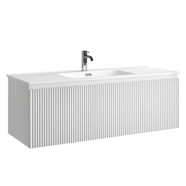 Тумба с раковиной Sancos Snob R 1.0 120 bianco