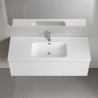 Тумба с раковиной Sancos Snob R 1.0 120 bianco
