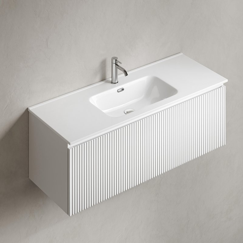 Тумба с раковиной Sancos Snob R 1.0 120 bianco