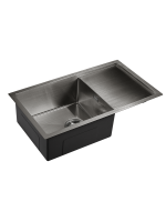 Мойка кухонная Emar PVD EMB-124 PVD Nano Dark Мойка кухонная Emar PVD EMB-124 PVD Nano Dark