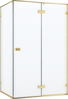 Душевой уголок Cezares Bellagio BELLAGIO-AH-1-140/80-C-BORO 140х80, брашированное золото