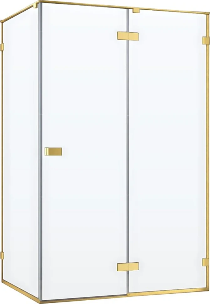 Душевой уголок Cezares Bellagio BELLAGIO-AH-1-140/80-C-BORO 140х80, брашированное золото
